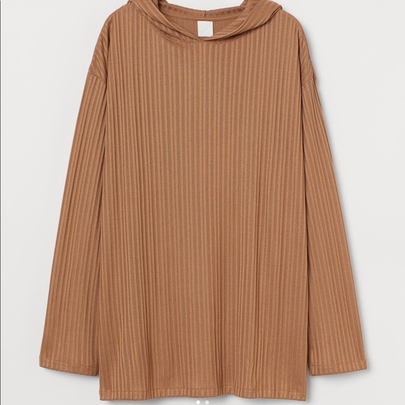 H&M Ribbed Hoodie